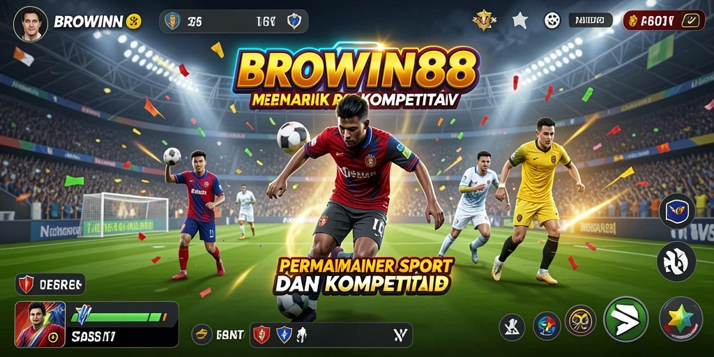 Tampilan seru dari gameplay BROWIN88 yang kompetitif dan mengasyikkan.