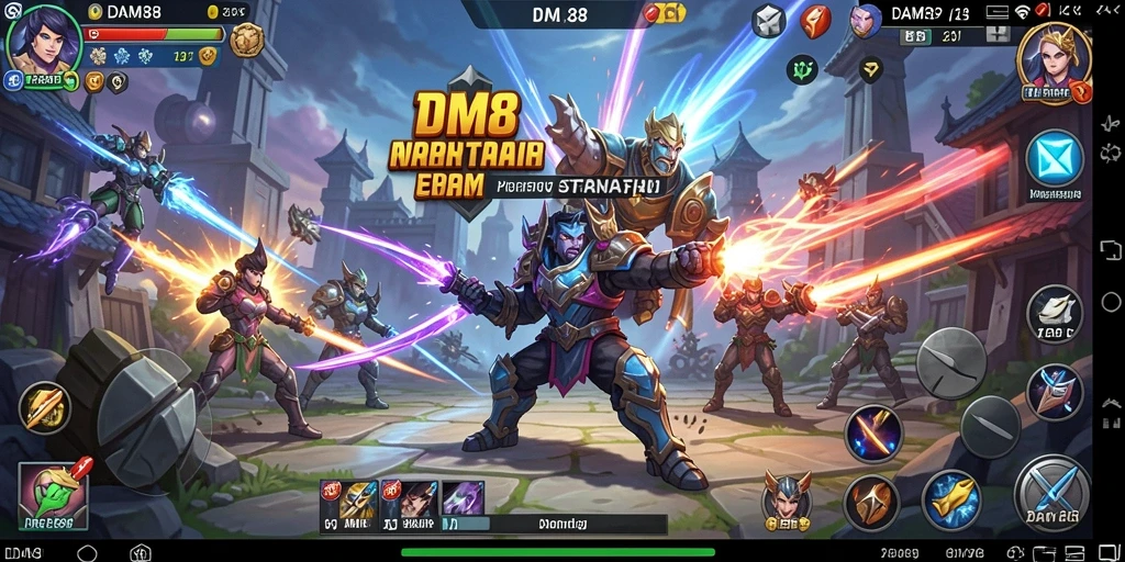 Screenshot gameplay DAM88 menampilkan aksi strategis yang menarik.
