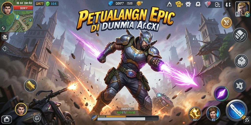Gambaran menarik dari gameplay penuh aksi IDR77.