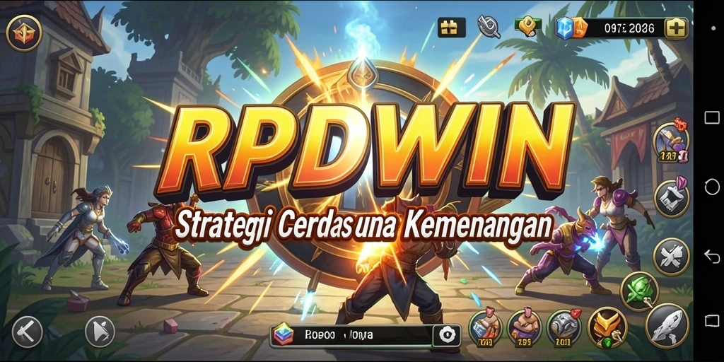 Tampilan gameplay seru RPIDWIN dalam pertempuran strategi.