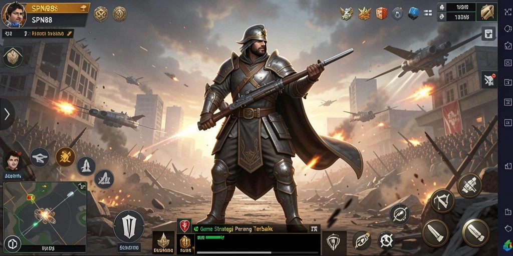 Tampilan menarik dari gameplay SPN88 yang menampilkan aksi strategi.