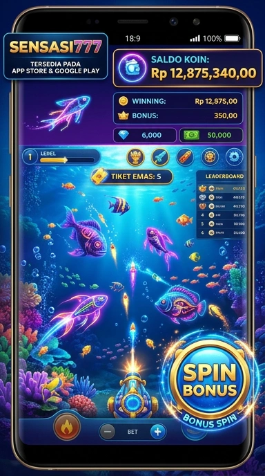 Screenshot antarmuka sensasi777 yang ramah pengguna.